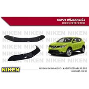 Resim Nissan Qashqai Kaput Rüzgarlığı Koruyucu 2017 