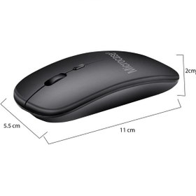 Resim Microcase Samsung Uyumlu Galaxy Tab S10 Lite Tablet İçin Bluetooth Klavye + Mouse + Tablet Standı - Al4514 Beyaz Lazer 