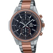 Resim Casio Efr-s572gs-1avudf Quartz Çelik Rose/gri Siyah Kadran 45 Mm Erkek Kol Saati Gri 