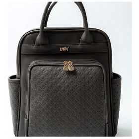 Resim M&y Mia Anne Bebek Bakım Sırt Çantası 7350 Gri Gri 