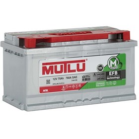 Resim Mutlu 12 Volt 75 Amper EFB Start Stop 2021 Üretim Akü 