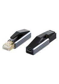 Resim Forzacase Tablet Telefon Pc İçin Taşınabilir Type-c To Rj45 Ethernet Adaptörü - Fc1169 