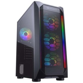 Resim Cougar 650W 80+ MX410 MESH-G CGR-5VM6B-MESH-G-RGB GAMING MID-TOWER PC KASASI 