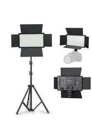 Resim Dymax Led Işık 600 Ledli Video Kamera Tattoo Dövme Makyaj Işığı 