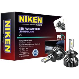 Resim Niken Pro Serisi Led Xenon H3 