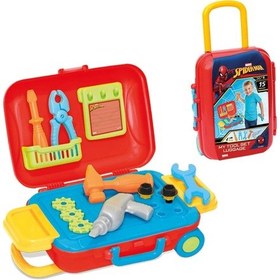 Resim Spiderman Tamir Seti Bavulum - Oyuncak Tamir Setleri - Tamir Aletleri - Alet Seti - Vidalama Seti 1 Adet 