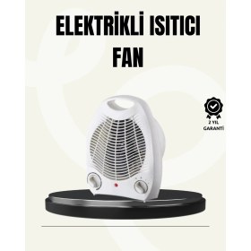Resim Tp Buğz Mini Elektrikli Isıtıcı - Taşınabilir Fanlı Isıtma Sistemi 