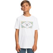 Resim Quiksilver Erkek Çocuk Tişört Circledline B Tees Beyaz 