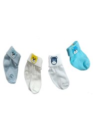 Resim Baby Bakkal 4 Çift Aksesuarlı Bebek Çorabı 
