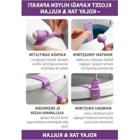 Resim Hakay Hijyenik Klozet Kapağı Kaldırma Aparatı - 2 Adet 