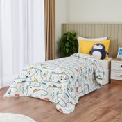 Resim Nuvomon Araba Desenli Çocuk Pikesi - 160x220 cm 