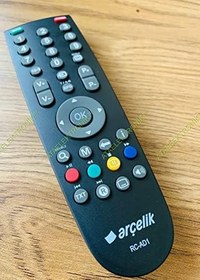Resim ORJİNAL Arçelik TV 82-505 B 2HD LCD TV GRUNDİG BEKO ALTUS KUMANDA ORİJİNAL kumanda rc-ad1 