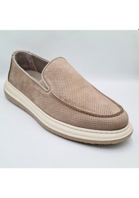 Resim Greyder 64696 Vizon Nubuk Deri Erkek Casual Comfort Ayakkabı Vizon 