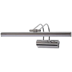 Resim Ayna Üstü Led Banyo Aplik Duvar Ayna Resim Tablo 6w Gün Işığı Apliği Flüt Krom Açık Ceviz 