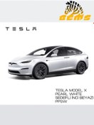 Resim AKZONOBEL Tesla White Pearl(SEDEFLİ INCİ BEYAZI)ppsw - Rötuş Boyası Çift Şişe 30/30ml. Ve Rötüş Çeliği 