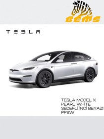 Resim AKZONOBEL Tesla White Pearl(SEDEFLİ INCİ BEYAZI)ppsw - Rötuş Boyası Çift Şişe 30/30ml. Ve Rötüş Çeliği 