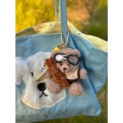 Resim OIMG Yeni 1 Adet Karikatür Çanta Çekicilik Anahtarlık Sevimli Iyi Şanslar Hediye Peluş Oyuncaklar Bebekler (Yurt Dışından) 