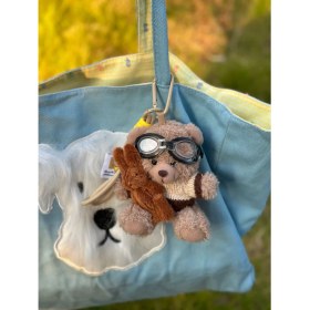 Resim OIMG Yeni 1 Adet Karikatür Çanta Çekicilik Anahtarlık Sevimli Iyi Şanslar Hediye Peluş Oyuncaklar Bebekler (Yurt Dışından) 