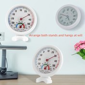 Resim Çift Göstergeli Dayanıklı ABS Plastik Termometre - Pil Gerektirmez, Pil Gerektirmez, İç/Dış Mekan Kullanımı, Ofis, Ev, Depo, Seracılık, İç Mekan Sıcaklık İzleme | Çift Göstergeli Ekran | Dayanıklı Plastik İnşaat, Ev Termometresi 