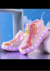 Resim Pixy 4 Tekerlekli Şarjlı Işıklı Patenli Ayakkabı 