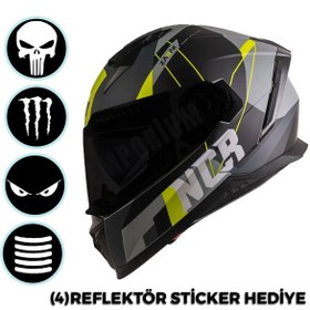 Resim Emporium Ncr Stream Kapalı Kask Siyah Vizörlü (ECE-06) 