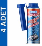 Resim Liqui Moly 3720 Speed Tec Benzin Yakıt Katkısı 4 x 250 ML 