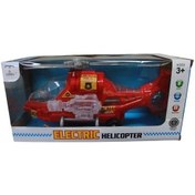 Resim Ctoy Sesli Ve Işıklı İtfaiye Helikopteri Çok Renkli 