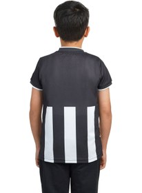 Resim Beşiktaş Lisanslı Çocuk Çubuklu Umbro Forma - 11-12 Yaş 