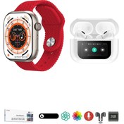 Resim BYRTECH HK9 Pro Max Plus Watch 10 Akıllı Saat + Led Ekranlı ANC Air Pro 2 Bluetooth Kulaklık Set 