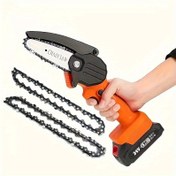 Resim 6 İnç Ağır Hizmet Tipi Yüksek Karbonlu Paslanmaz Çelik Zincirler - Benzinli ve Akülü Taşınabilir Testere, Ağaç Kesme, Çalı Temizleme için Dayanıklı Yedek Zincir (Profesyonel & DIY Kullanım) 
