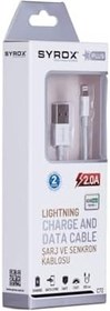 Resim SYROX C72 2.0 MAH İPH 6S/7 PLUS Lightning Kablo, STANDART 