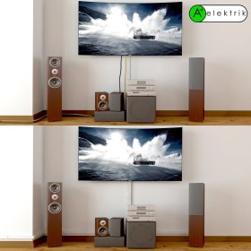 Resim A Plus Elektrik 40x25 mm Güçlü Yapışkan Bantlı Beyaz 2x1m=2m Kablo Kanalı 