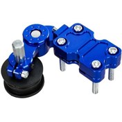 Resim Hightower 1 Adet Evrensel Cnc Alüminyum Zincir Ayar Aleti, Mavi Bisiklet Ve Motosiklet Zincir Gerdirme Aparatı 