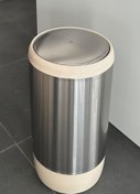 Resim Prima Nova Lima 30 Lt Banyo Mutfak Ofis Çöp Kovası Bej 