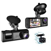 Resim newnet 1080P Ön-Arka 3 Kameralı 1.2”HD Ekran ve G Sensörlü Akıllı Araç Kamerası -S1- 