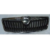 Resim 2010 - 2012 Skoda Octavia Ön Panjur Nikelaj Kaplamalı (Iç Petekleri Siyah Dışı Nikelajlı) (Bfn) (Oem NO:1Z0853661A739) 