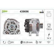 Resim Valeo Alternatör 150 Amp 107 206 307 C1 C2 C3-c3 Pluriel Dv4td 1.4hdi 8v Ortak 