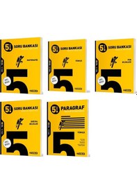 Resim Hız 2025 5. Sınıf Matematik Türkçe Fen Sosyal Paragraf Soru Seti 5 Kitap 