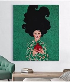Resim StellaStore Yağlı Boya Tasarımlı Out Of Daydreams Tablo, 60 x 90 