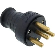 Resim Tek-İş Kauçuk 3X25A Trifaze Fiş 