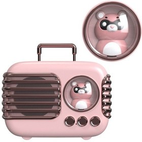 Resim Geeroyoo Bluetooth Hoparlör Pembe 