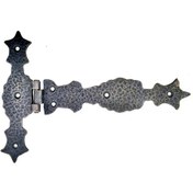 Resim Antika Tarz Dekoratif Pirinç Kuyruklu Zambak Menteşe - 175x248 Mm, Oksit 