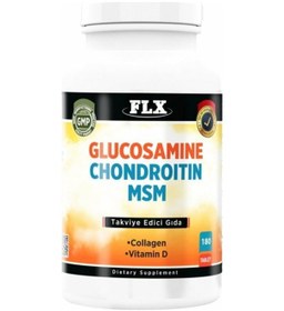 Resim Glukozamin Chondroitin Msm Vitamin D Collagen 180 Tablet 