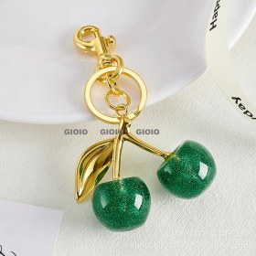 Resim Silver1 Gıoıo Yeni Ipek Eşarp Anahtarlık Kişiselleştirilmiş Inci Papyon Çanta Çekicilik Dokuma Anahtarlık (Yurt Dışından) 