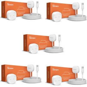 Resim Snzb-05p Zigbee Su Kaçak Sensörü Ve Kablosu 5 Adet 