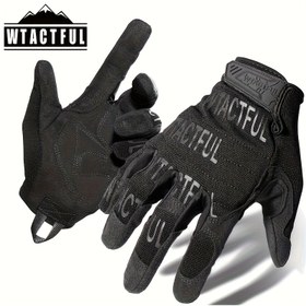 Resim Yazlık Tam Parmak Dokunmatik Ekranlı Spor Eldivenleri | Unisex, İlkbahar, Yaz, Sonbahar için Uygun, Naylon Karışımı, Cırt Cırtlı Kapama, Sadece Elde Yıkanır 