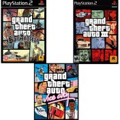 Resim Playstatıon 2 Grand Theft Auto Gta 3 Oyunluk Seri Bir Arada Sadece Çipli Cihazlar Için! DVD Rom 