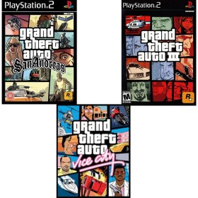 Resim Playstatıon 2 Grand Theft Auto Gta 3 Oyunluk Seri Bir Arada Sadece Çipli Cihazlar Için! DVD Rom 