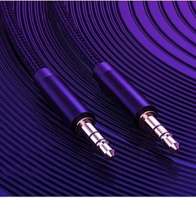 Resim KOİ TECH Iphone Samsung Xiaomi Huawei Oppo Uyumlu Örme 3,5mm Aux Çelik Örgü Araç Ev Müzik Video Ses Kablosu 
