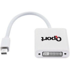 Resim Qport Q-Mdd Mini DisplayportM To DvıF 24+5 Dönüştürücü 